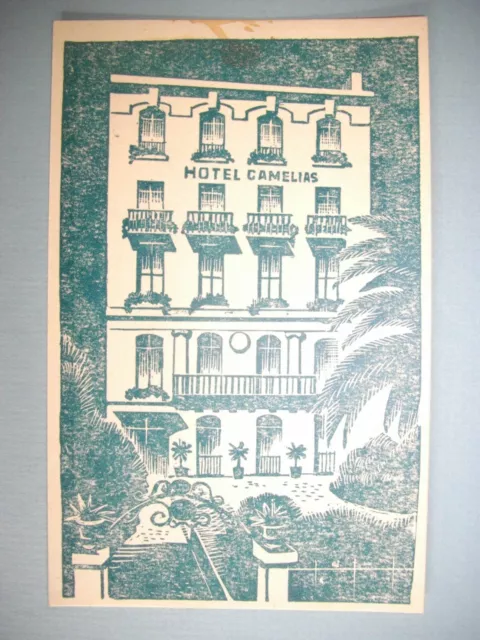 carte postale ancienne - thème publicitaire - old postcard