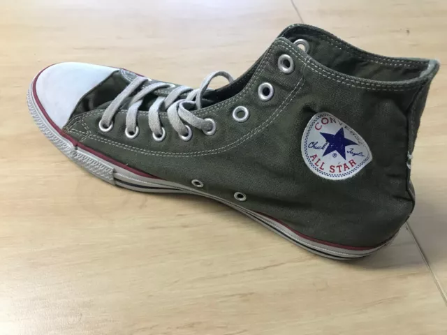 Converse Chuck Taylor All Star Hi Casual Shoes Dirty Green USMENS11,EUR45