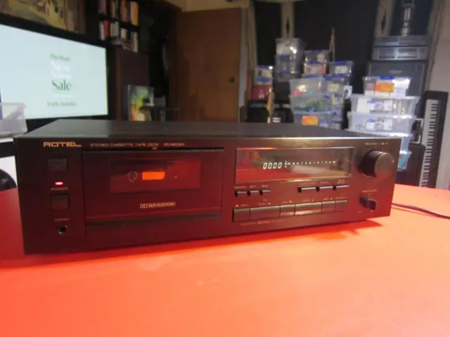 Rotel Rd 960Bx Stereo Cassette Tape Deck