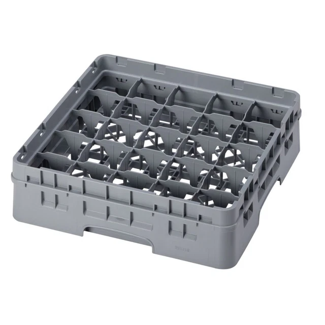 Cambro 25S318151 Camrack Soft Gray 25-Compartment Glass Rack