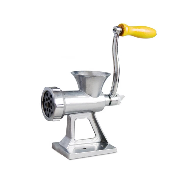 HEAVY DUTY HAND Operated Crank Meat Mincer Grinder Beef Pasta Sausages
