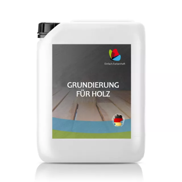 Grundierung Haftvermittler 10L für Holz Holzfarbe Holzlack Innen&Außen EF.32⭐