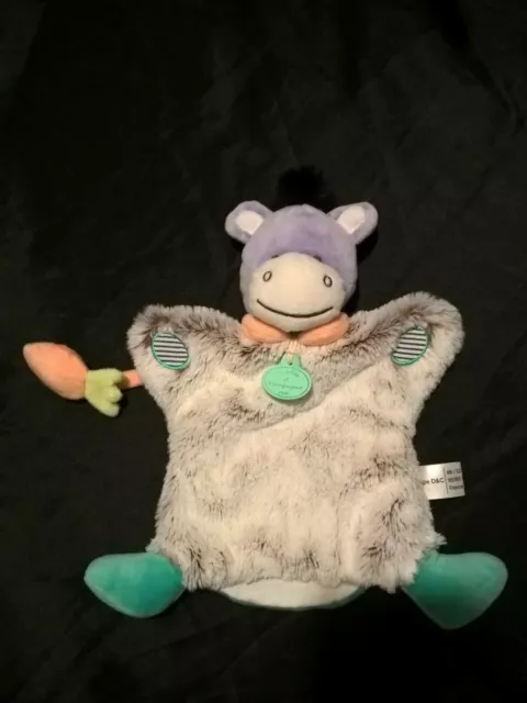 Doudou Et Compagnie Marionnette Choupi Ane Carotte Violet Vert Orange Com9