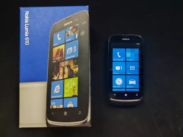 Nokia Lumia 610 - 8 Go - Noir (Désimlocké)