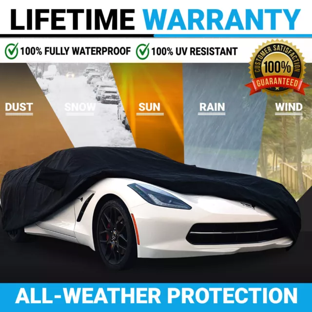 100% Waterproof All Weather For 2006-2011 CADILLAC DTS Premium Custom Car Cover