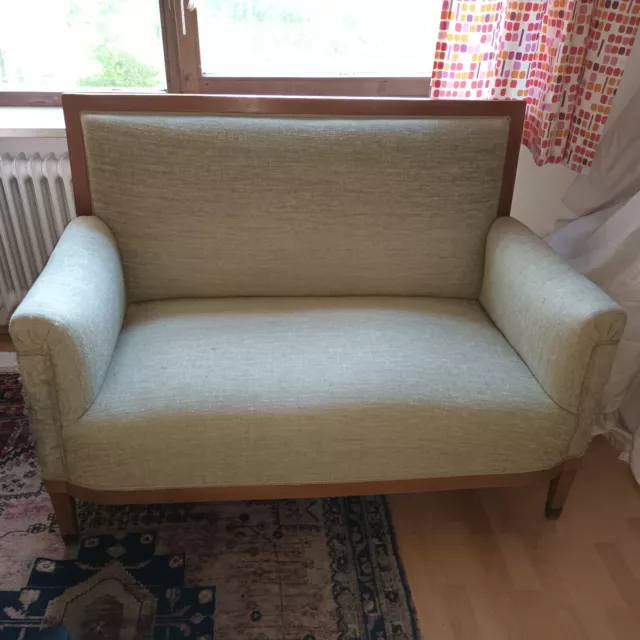 Biedermeier Sofa + 3 Stühle, Couch, Sitzgruppe, gebraucht, antik