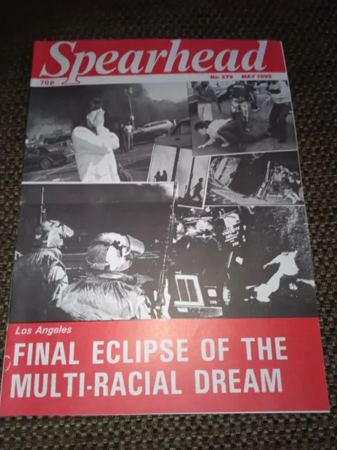 spearhead magazine no 279 may 1992 very good condition