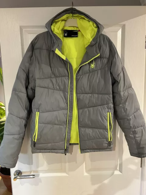 spyder ski jacket mens medium