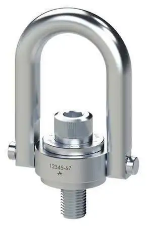 ADB HOIST RINGS 29822 Hoist Ring,20-2-1/2in,67.50 ft.-lb,1in