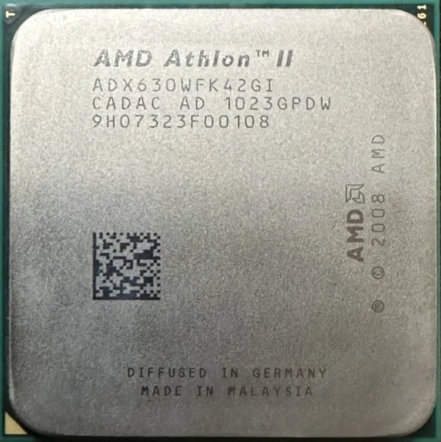 AMD Athlon II X4 630 2.8GHz Quad-Core (ADX630WFK42GI) Processor