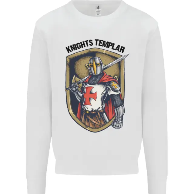 Knights Templar St Georges Day England Kids Sweatshirt Jumper