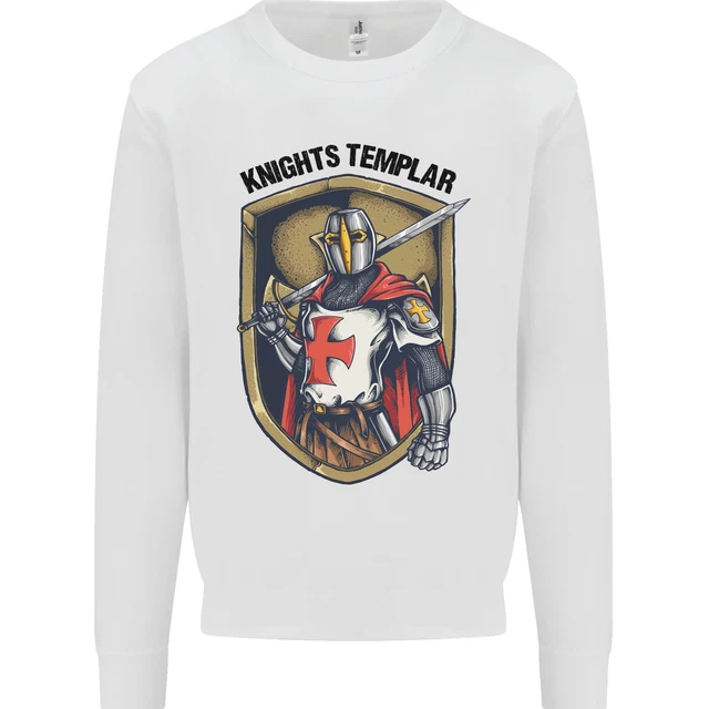 Knights Templar St Georges Day England Kids Sweatshirt Jumper