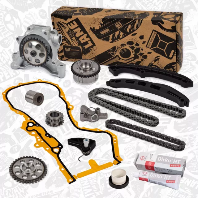 Kit Cadena de Distribución + Junta + Bomba Aceite Seat VW Skoda 1.6 FSI