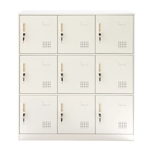 9DOOR VERTICAL METAL File Large Garage Storage for