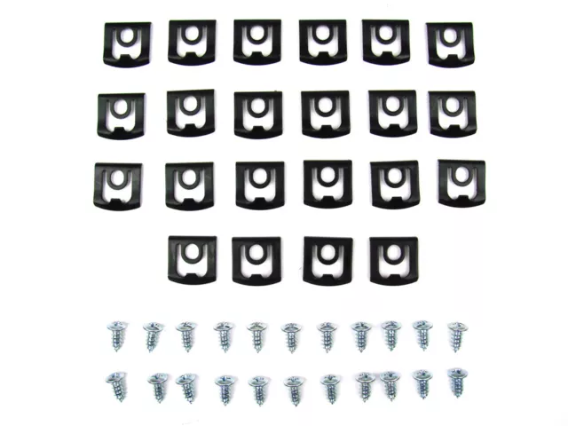 Rear Window Molding Clip Kit For 1968-1976 Dodge Dart & 1971-1976 Plymouth Scamp