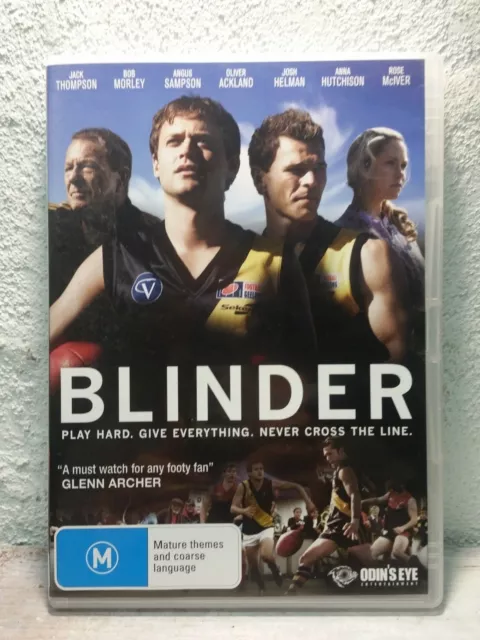 Blinder DVD Australian Football Movie AFL Sport Drama Aussie Rules - REGION 4