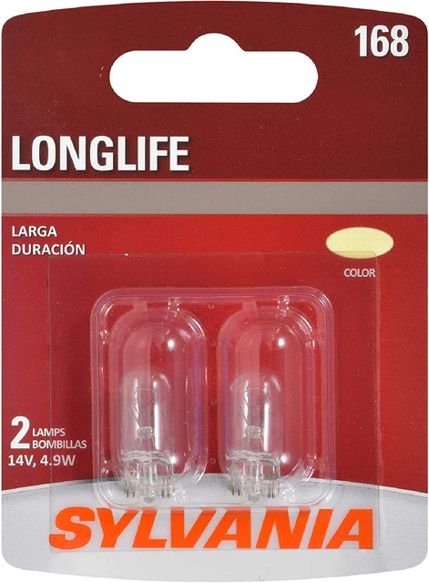 - 168 Long Life Miniature - Bulb, Ideal for Interior Lighting - Map, Dome, Trunk
