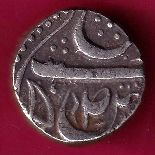 Patiala State One Rupee Rare Silver Coin #Bq3