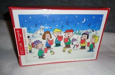 Hallmark Boxed Peanuts Christmas/Holiday Cards 40/Box Plus Envelopes--Brand New