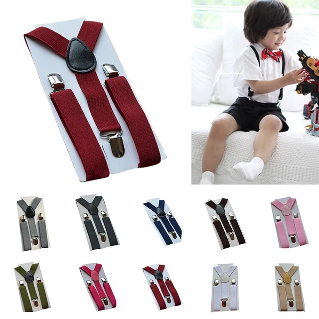 Sospensioni Apparecchi Neonato Clip On Elastico Bambini Cinturino Pantaloni Forti Yform