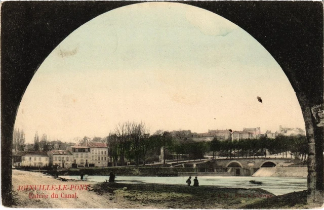 CPA Joinville Entree du Canal (1347965)