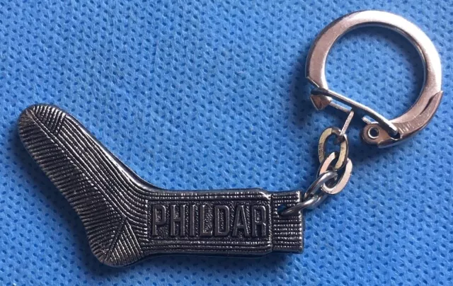 PHILDAR inusables portachiavi keychain porte-clés keyring, vintage anni '60