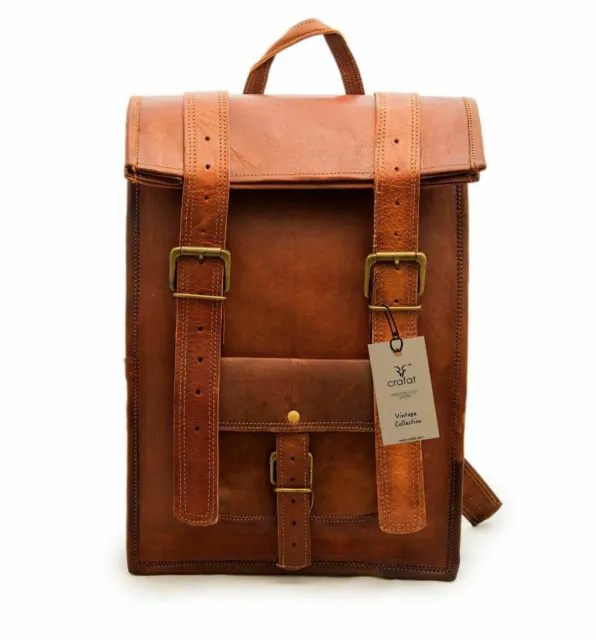 Satchel Book bag Travel Bag Handbag Leather Girls Shoulder Backpack School Bags