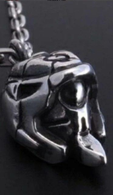Silver accessories necklace pendant Eva Evangelion Unit 00 pendant