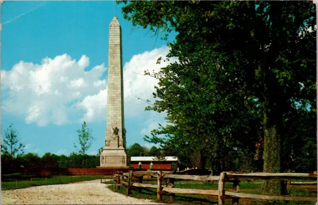 The Jamestown Monument Virginia Vintage Postcard Spc10