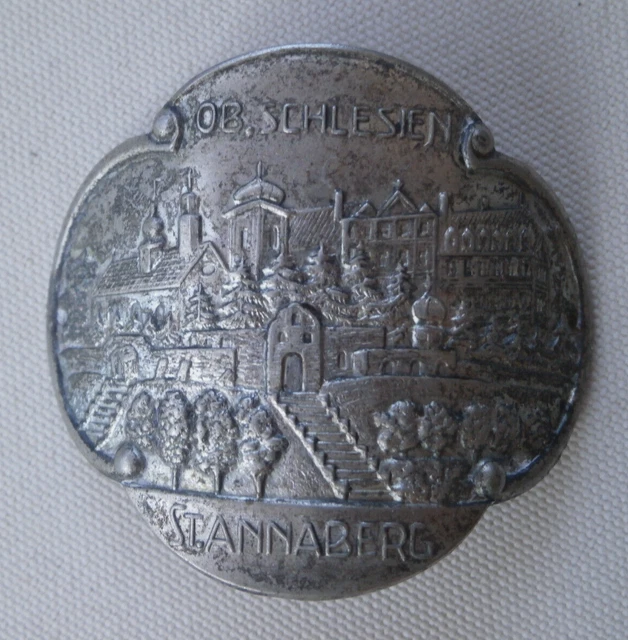 Antiker Stocknagel, St.Annaberg, Riesengebirge, Oberschlesien, DRGM Alpacca, 33