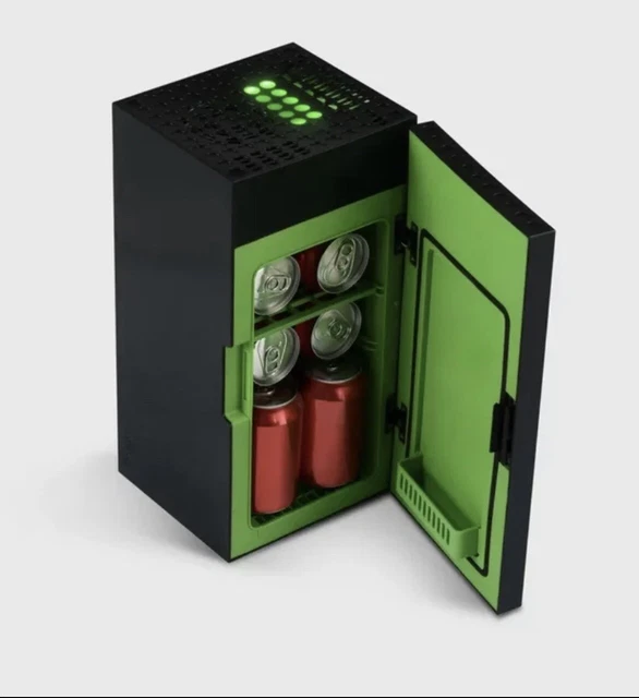 XBOX SERIES X Replica Mini Fridge Thermoelectric Drinks Cooler Black