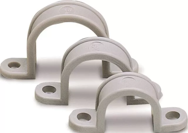 Gardner Bender GCC-610, 2-Hole Plastic Straps, 2" (51mm), 10 in package