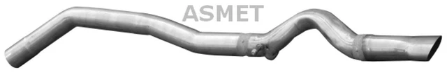 Tubo di scarico ASMET 01.060 posteriore per MERCEDES CLASSE W169 160 CDI 169 006 306 180