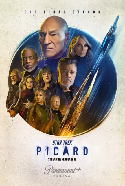 Star Trek Picard poster (g)  -  11 x 17 inches - Patrick Stewart