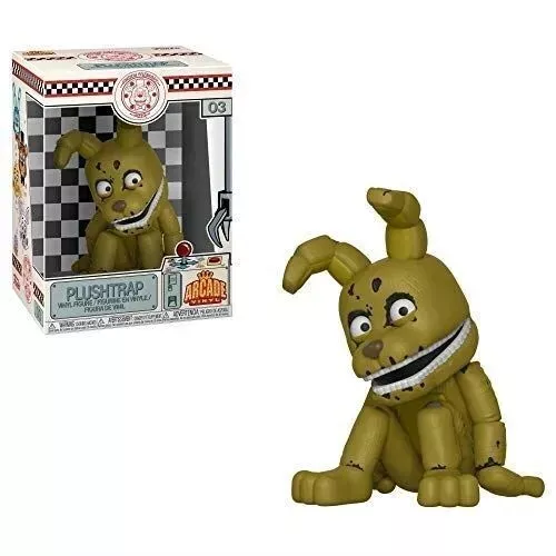 Funko Pop! Arcade Vinyl: Plushtrap, Five Nights at Freddy's, RARE.