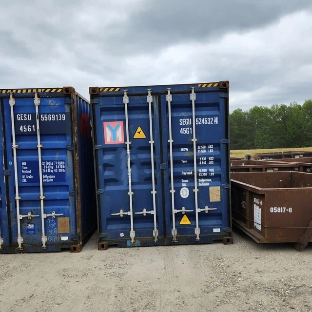 Discover Your Perfect Storage Solution: Used 20' & 40' Std./High Cube Containers