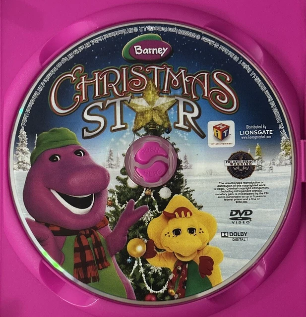 BARNEY'S CHRISTMAS STAR (DVD, 2009) Pre-owned FREE Shipping In Canada £