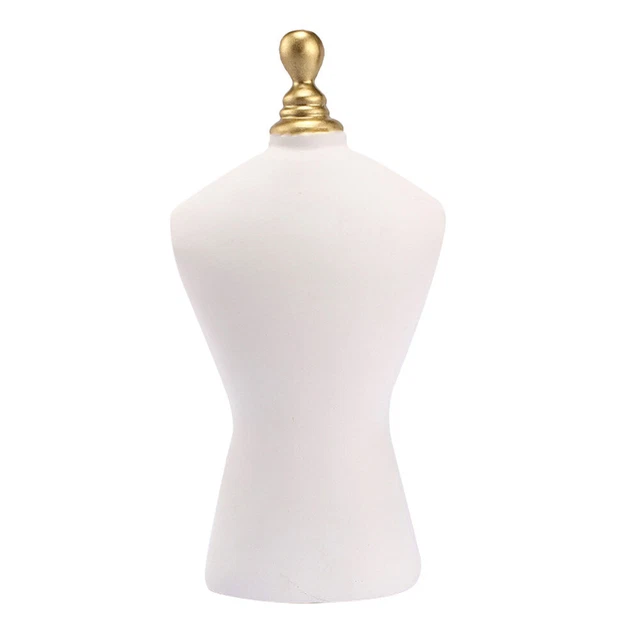Présentoir à Colliers Sur Buste - Support Bijoux Pour Vitrine Ou Magasin - Tailles Variables (ex: 21x15cm)