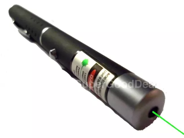 Black Beast® Pro Grade GREEN Beam Laser Pointer Legal 5mw WITH GIFT BOX 20z 2