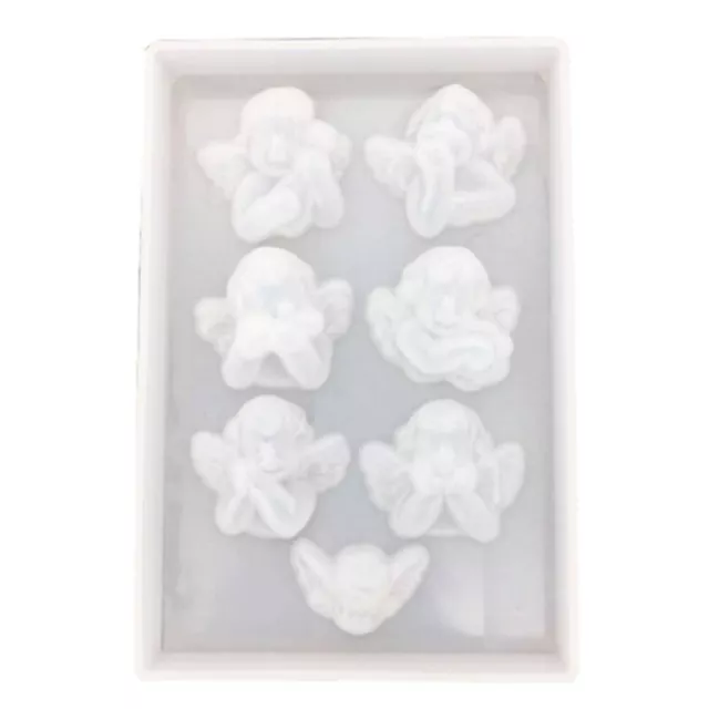 2X(Molde de Silicona con Forma de  PequeñO para Resina DIY Arcilla UV 2756