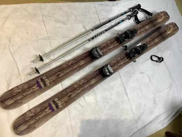 Skis Armada 108 Kufo - 168 cm with Tyrolia Attack 13 bindings + Scott ski poles