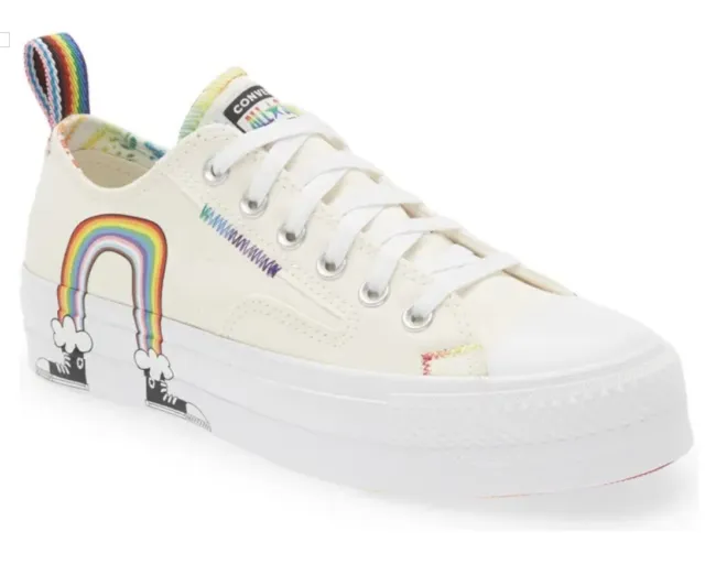 Converse Gender Inclusive LGBTQ Pride Chuck Taylor All Star Platform Sneaker