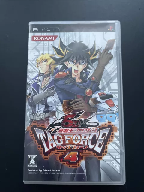 YUGIOH 5ds Tag Force 4 (Japan) (PSP Playstation Portable) + Promo Karten (Neu)