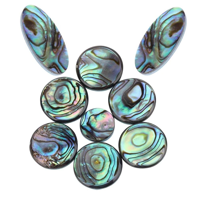 Sax Key Button 9PCS SAX ABALONE Shell Key Buttons Saxophone Key Button Inlays Musical ...