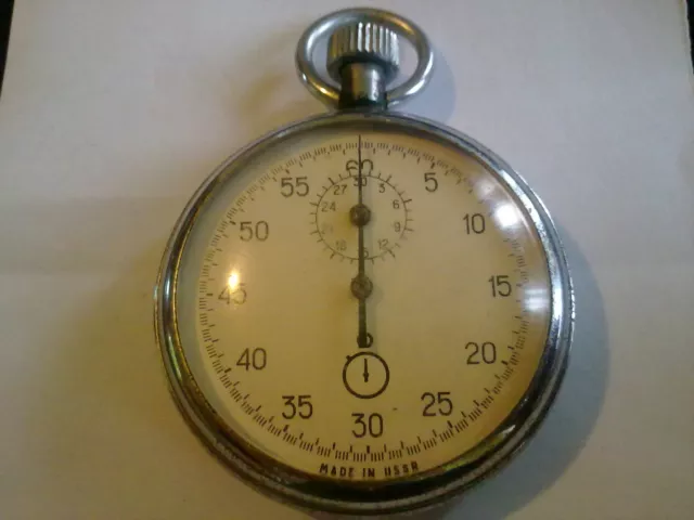 chronometer  USSR SOVIET POCKET chronometer