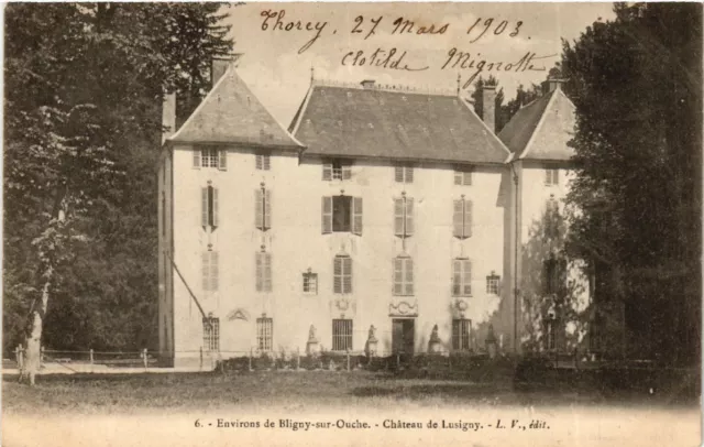 CPA AK Env. de BLIGNY-sur-OUCHE - Chateau de Lusigny (587005)