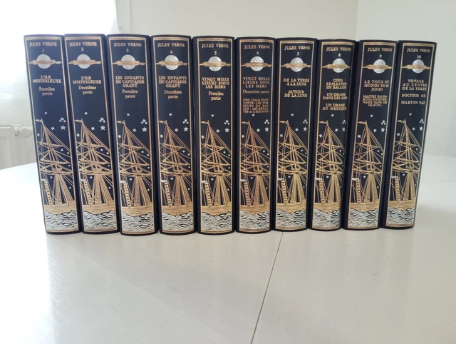 Oeuvres De Jules Verne – Collection 31 Volumes (manque Tome 16) – Éditions Rencontre Lausanne