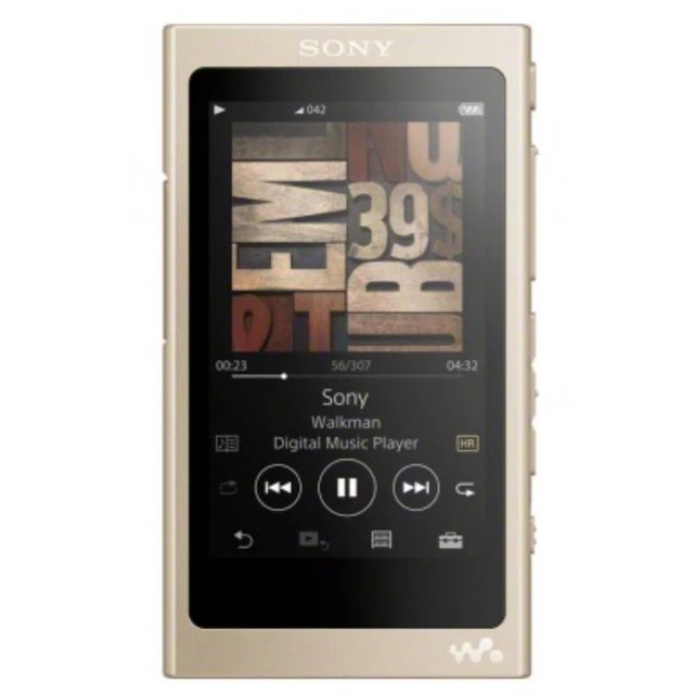 SONY WALKMAN NW-A45G 16GB Rose Gold -Bluetooth/Microsd/High