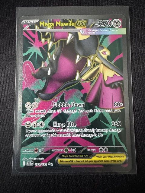 POKEMON TCG MEGA Evolution Mega Mawile ex 162/132 Holo Ultra Rare £6.50 ...