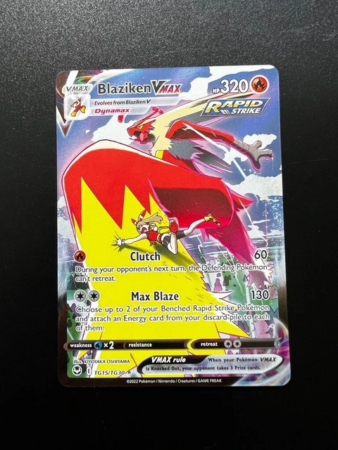 POKÉMON TCG BLAZIKEN VMAX SWSH12: Silver Tempest Trainer Gallery
